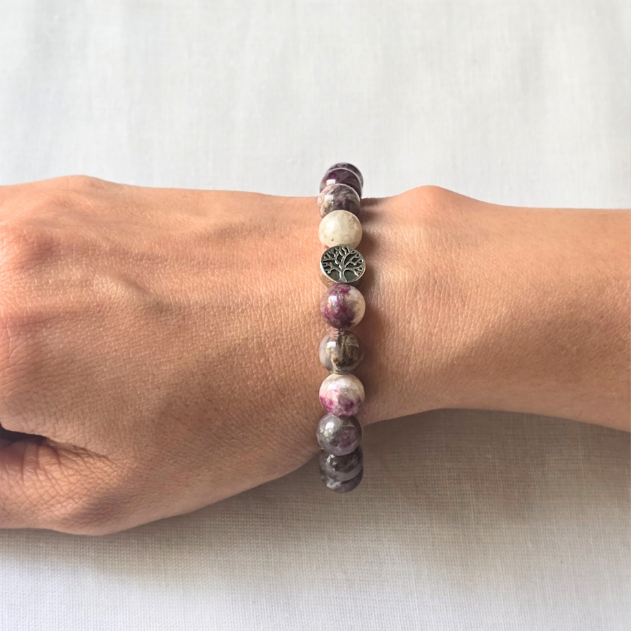 Pink Tourmaline Bracelet