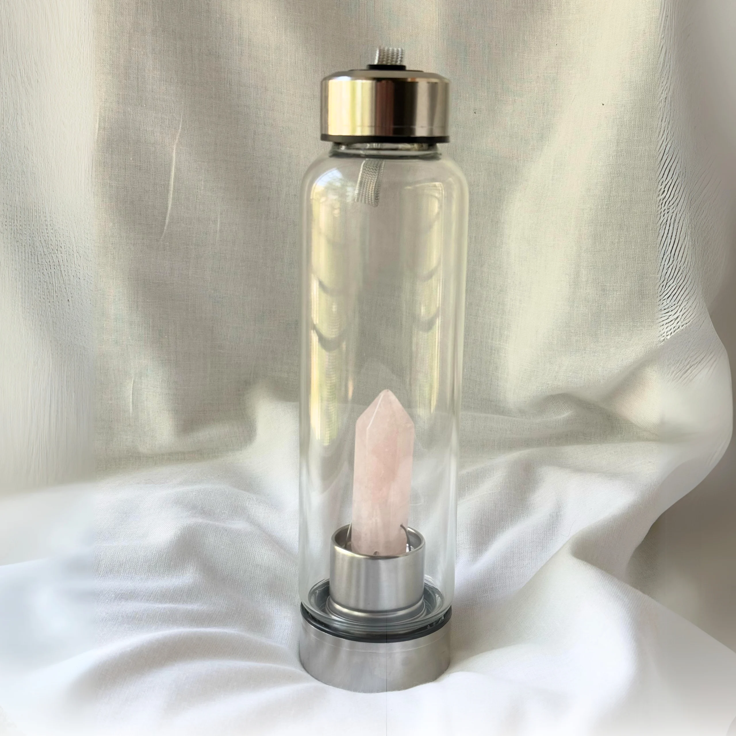 Rose Quartz Bottle