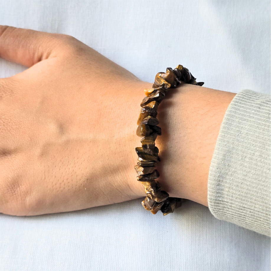 Tiger’s Eye Chips Bracelet